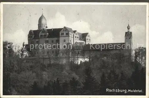 Rochsburg Schloss Muldetal Kat. Lunzenau