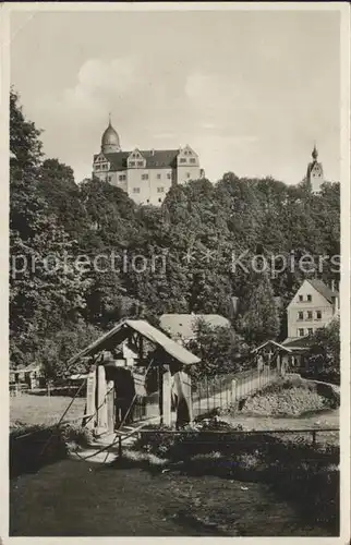 Rochsburg Jugendherberge im Schloss Kat. Lunzenau