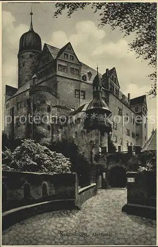 Rochsburg Schloss im Muldental Kat. Lunzenau