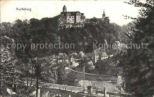 Rochsburg Schloss an der Mulde Kat. Lunzenau
