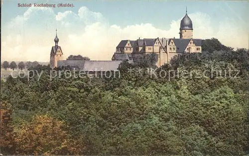 Rochsburg Schloss an der Mulde Kat. Lunzenau