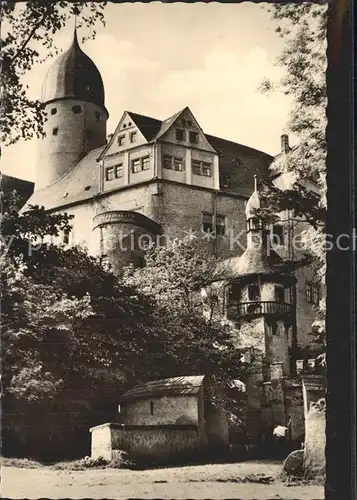 Rochsburg Schloss an der Mulde Eingang Kat. Lunzenau