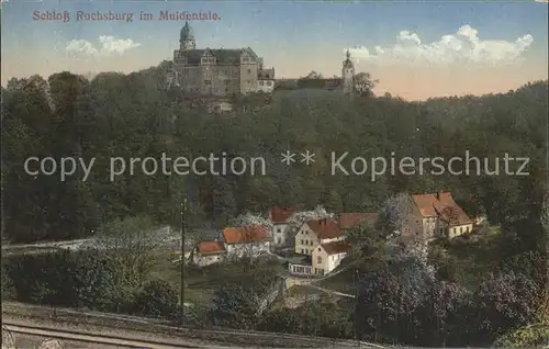 Rochsburg Schloss im Muldental Kat. Lunzenau