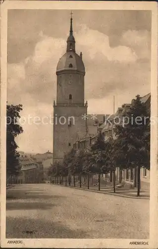 Annaberg Buchholz Erzgebirge Annenkirche Kat. Annaberg