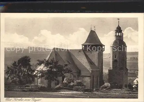 Geyer Kirche Serie Saechsische Heimatschutzkarten Kat. Geyer