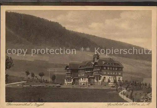 Oberwiesenthal Erzgebirge Sporthotel Kurort Wintersportplatz Kat. Oberwiesenthal