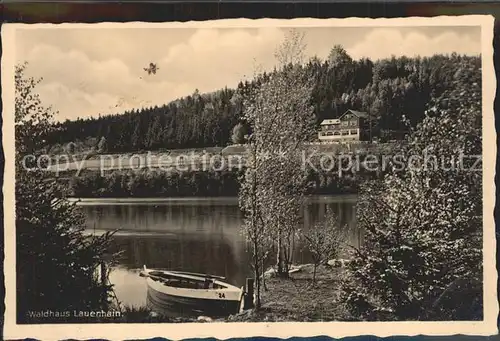 Mittweida Zschopau Talsperre Waldhaus Lauenhain Kat. Mittweida