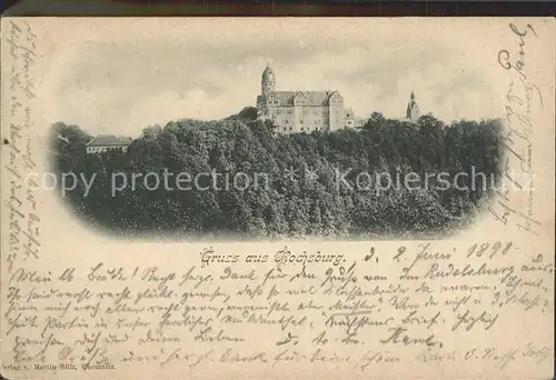 Rochsburg Schloss Rochsburg Kat. Lunzenau
