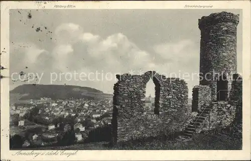 Annaberg Buchholz Erzgebirge Schreckenbergruine Poehlberg Kat. Annaberg