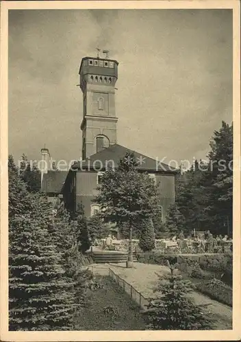 Poehlberg Unterkunftshaus Turm Kat. Annaberg