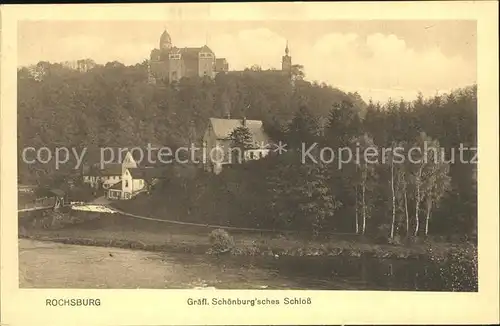 Rochsburg Graefl Schoenburgsches Schloss Kat. Lunzenau