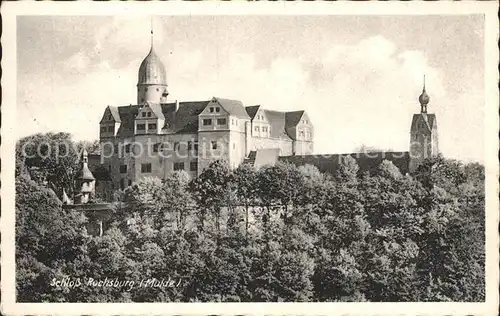 Rochsburg Schloss Rochsburg an der Mulde  Kat. Lunzenau