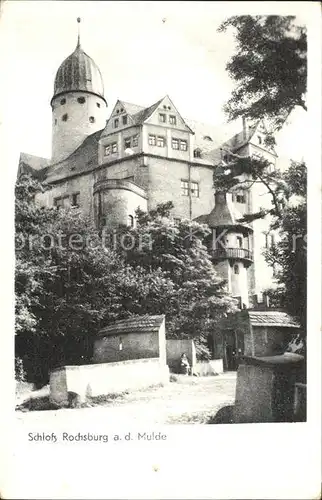 Rochsburg Schloss Rochsburg an der Mulde Kat. Lunzenau