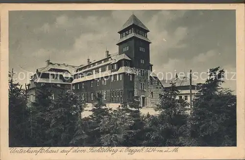 Fichtelberg Oberwiesenthal Unterkunftshaus Kat. Oberwiesenthal