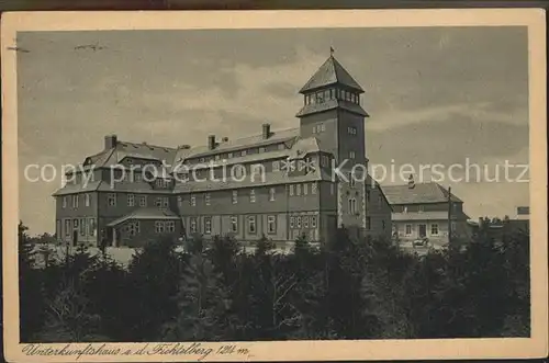 Fichtelberg Oberwiesenthal Unterkunftshaus Kat. Oberwiesenthal