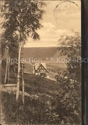 Oberwiesenthal Erzgebirge Ferienheim des Vereins fuer Handlungs Commis 1858 Kat. Oberwiesenthal