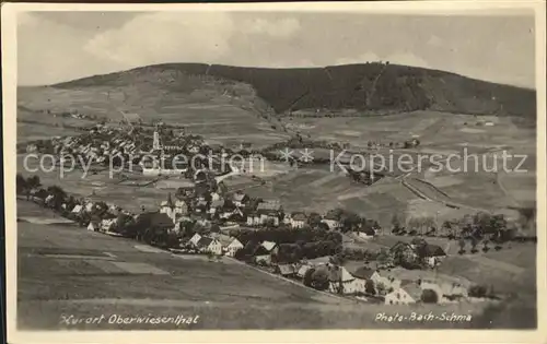 Oberwiesenthal Erzgebirge mit Fichtelberg Kat. Oberwiesenthal