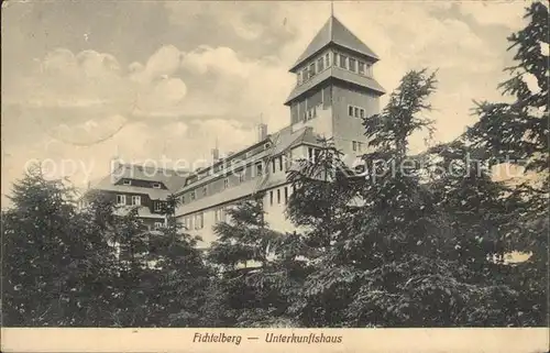 Fichtelberg Oberwiesenthal Unterkunftshaus Kat. Oberwiesenthal