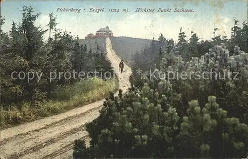 Fichtelberg Oberwiesenthal Unterkunftshaus Prinzenstrasse Kat. Oberwiesenthal