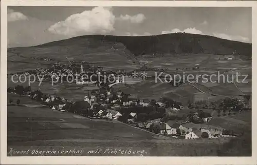 Oberwiesenthal Erzgebirge mit Fichtelberg Kat. Oberwiesenthal