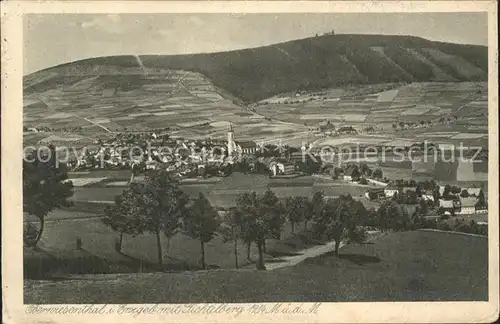 Oberwiesenthal Erzgebirge mit Fichtelberg Kat. Oberwiesenthal