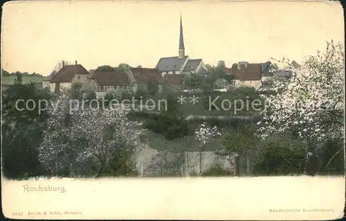 Rochsburg Stadtansicht Kat. Lunzenau