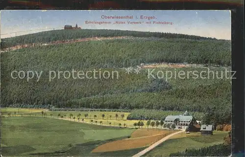 Oberwiesenthal Erzgebirge Erholungsheim Rotes Vorwerk Fichtelberg Kat. Oberwiesenthal