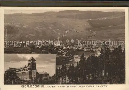 Oberwiesenthal Erzgebirge Fichtelberg  Unterkunftshaus Kat. Oberwiesenthal