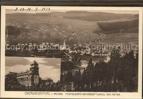 Oberwiesenthal Erzgebirge Fichtelberg  Unterkubftshaus Kat. Oberwiesenthal