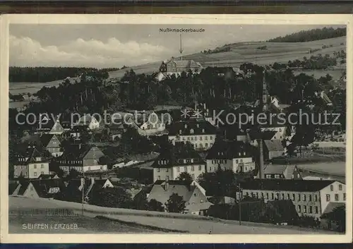 Seiffen Erzgebirge Nussknackerbaude Stadtansicht Kat. Kurort Seiffen Erzgebirge