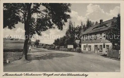Neuhausen Erzgebirge Kammbaude Schwartenberg Kat. Neuhausen Erzgebirge