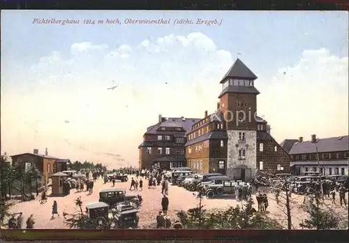 Oberwiesenthal Erzgebirge Fichtelberghaus Kat. Oberwiesenthal