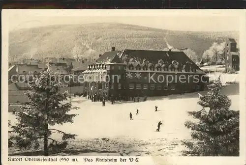 Oberwiesenthal Erzgebirge Kreisheim D. T.  Kat. Oberwiesenthal