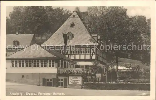 Annaberg Buchholz Erzgebirge Frohnauer Hammer Kat. Annaberg