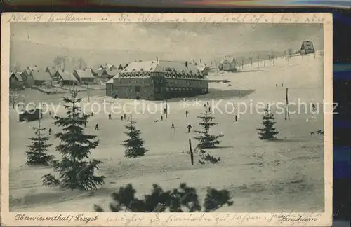 Oberwiesenthal Erzgebirge Kreisheim Kat. Oberwiesenthal