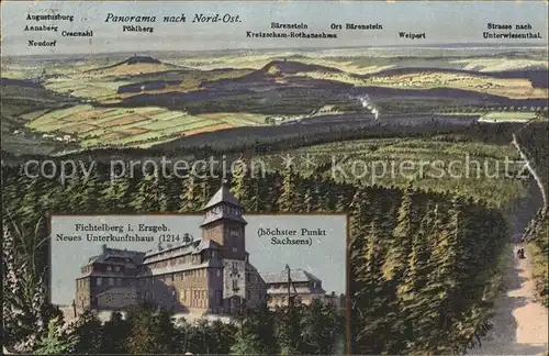 Oberwiesenthal Erzgebirge Fichtelberg Neues Unterkunftshaus Kat. Oberwiesenthal