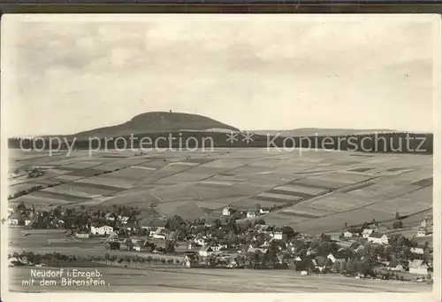 Neudorf Erzgebirge Baerenstein Kat. Oberwiesenthal