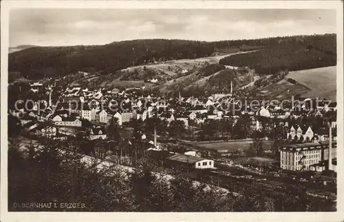 Olbernhau Erzgebirge Stadtansicht Kat. Olbernhau