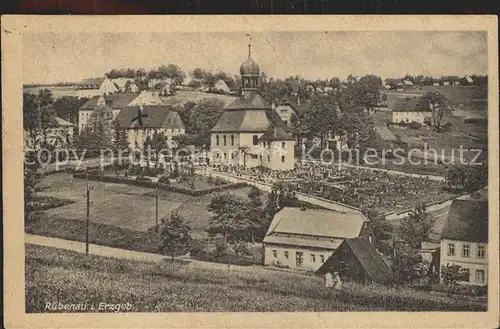 Ruebenau Stadtansicht Kat. Marienberg