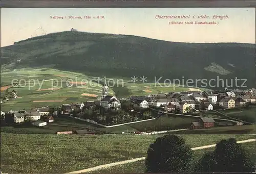 Oberwiesenthal Erzgebirge Keilberg Kat. Oberwiesenthal