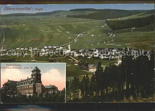 Oberwiesenthal Erzgebirge Unterkunftshaus Fichtelberg Kat. Oberwiesenthal