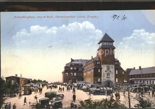 Oberwiesenthal Erzgebirge Fichtelberghaus Kat. Oberwiesenthal