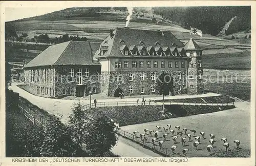 Oberwiesenthal Erzgebirge Kreisheim Deutscher Turnerschaft Kat. Oberwiesenthal