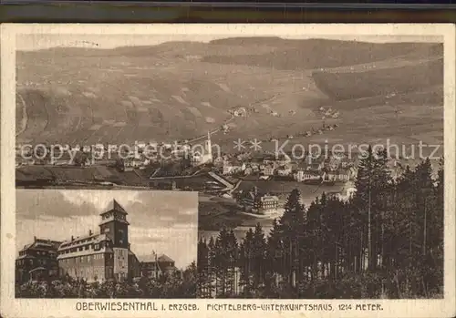 Oberwiesenthal Erzgebirge Fichtelberg Unterkunftshaus  Kat. Oberwiesenthal