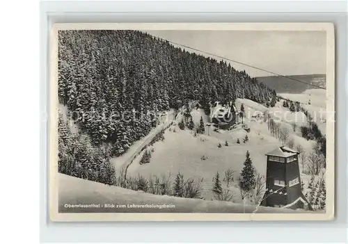 Oberwiesenthal Erzgebirge Lehrererholungsheim Kat. Oberwiesenthal