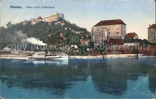 Passau Ober  und Unterhaus Kat. Passau