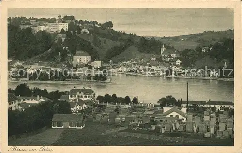 Passau Stadtansicht Osten Kat. Passau