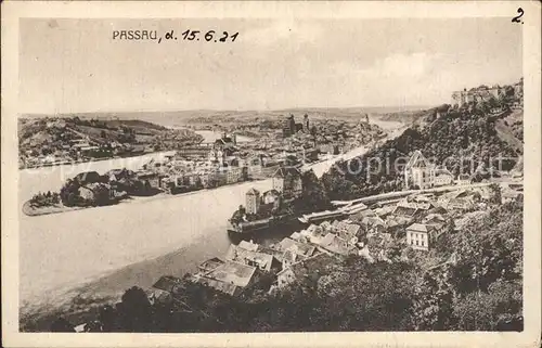 Passau Donau Inn Ilz Kat. Passau