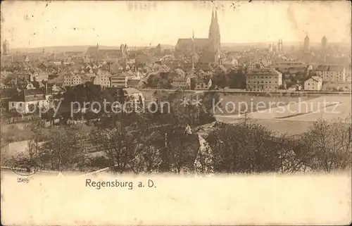Regensburg Stadtansicht Kat. Regensburg