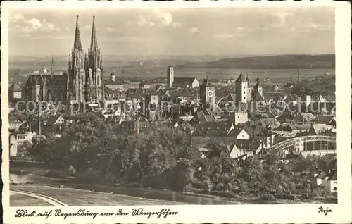 Regensburg Stadtansicht Kat. Regensburg